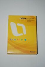 Microsoft office mac 2008 home and student edition used book